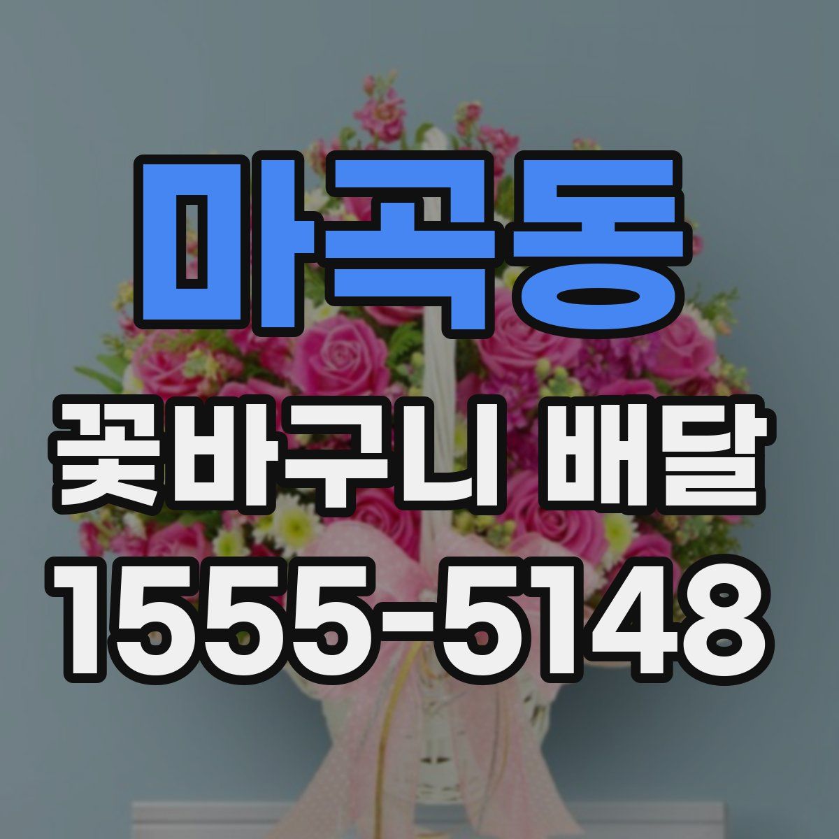 마곡동 꽃바구니 배달