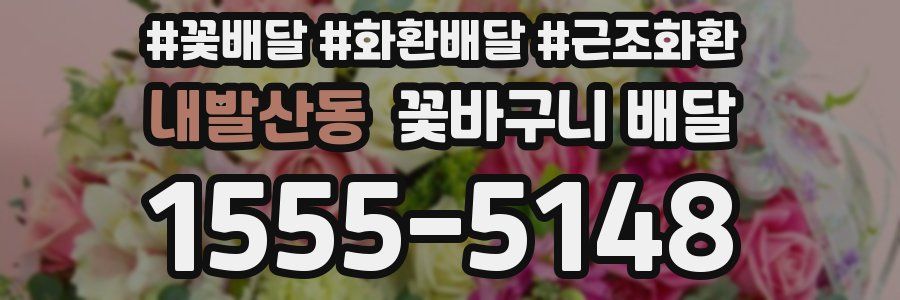 내발산동 꽃바구니 배달