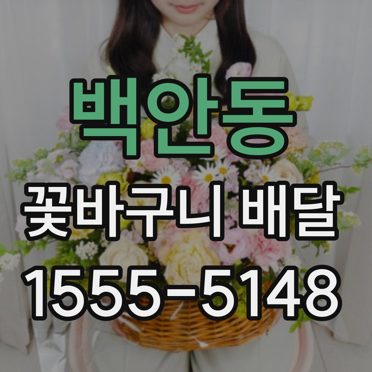 백안동 꽃바구니 배달