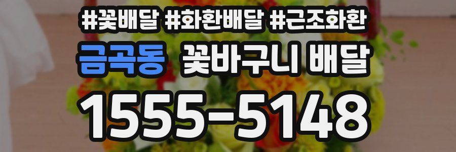 금곡동 꽃바구니 배달