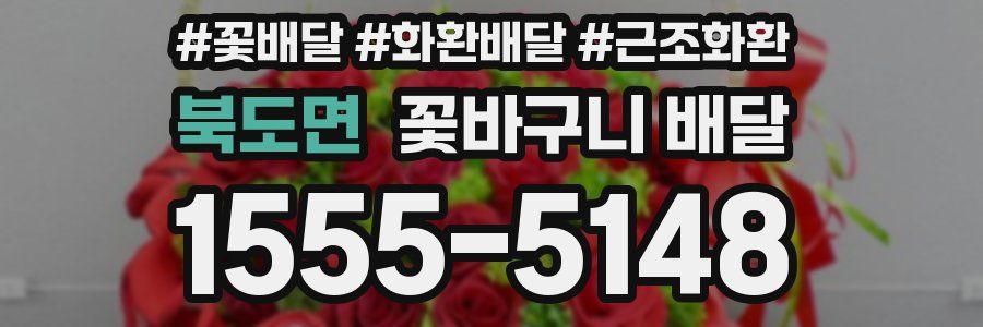 북도면 꽃바구니 배달