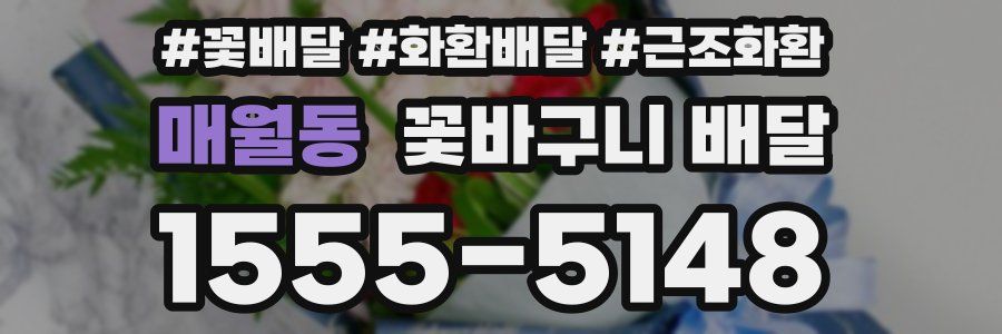 매월동 꽃바구니 배달