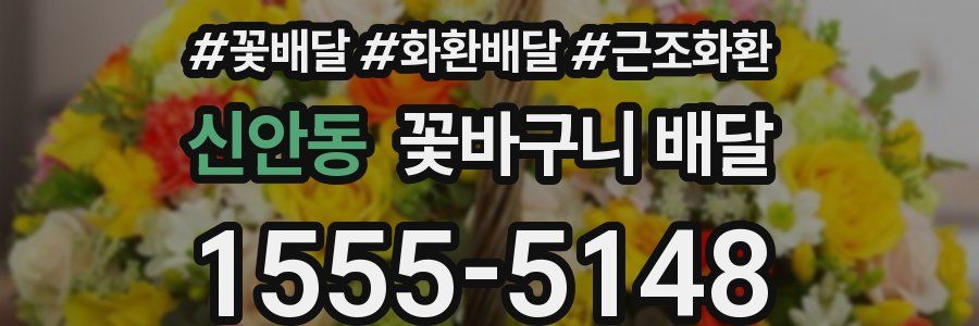 신안동 꽃바구니 배달