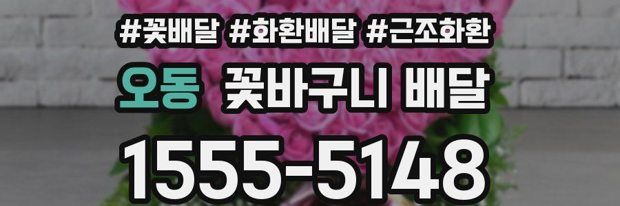 오동 꽃바구니 배달