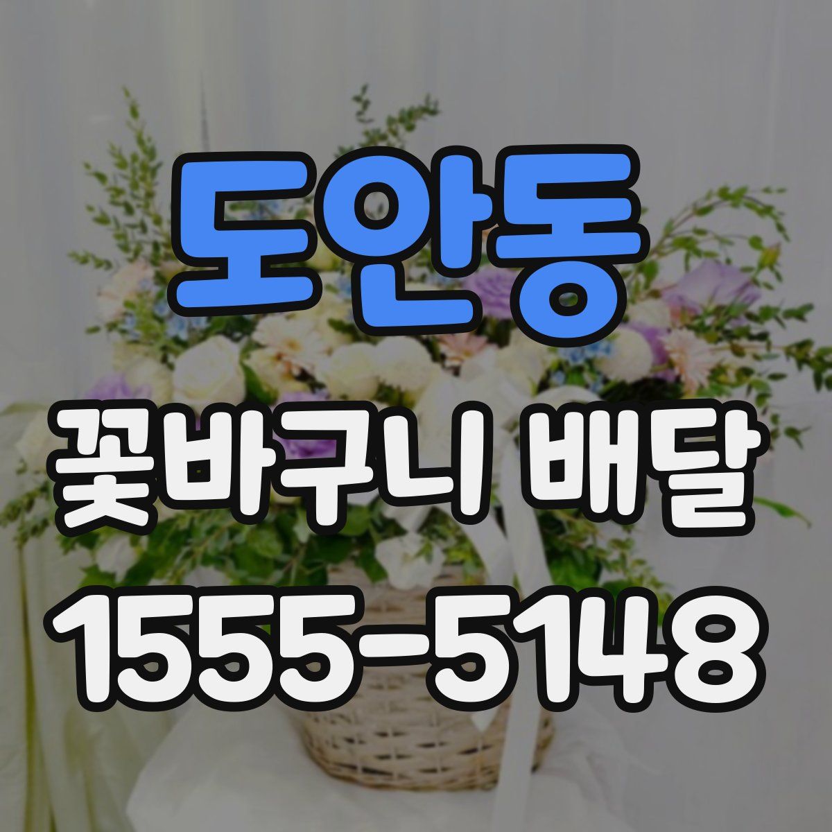 도안동 꽃바구니 배달