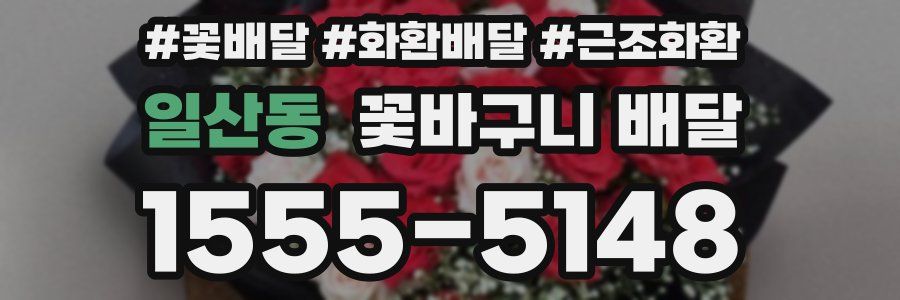 일산동 꽃바구니 배달