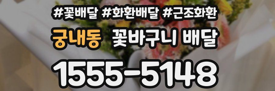 궁내동 꽃바구니 배달