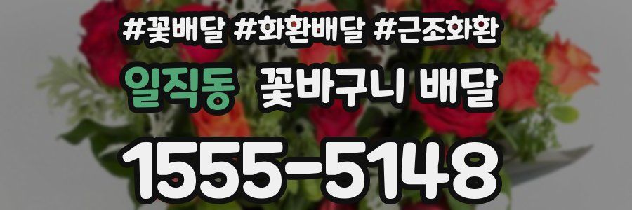 일직동 꽃바구니 배달