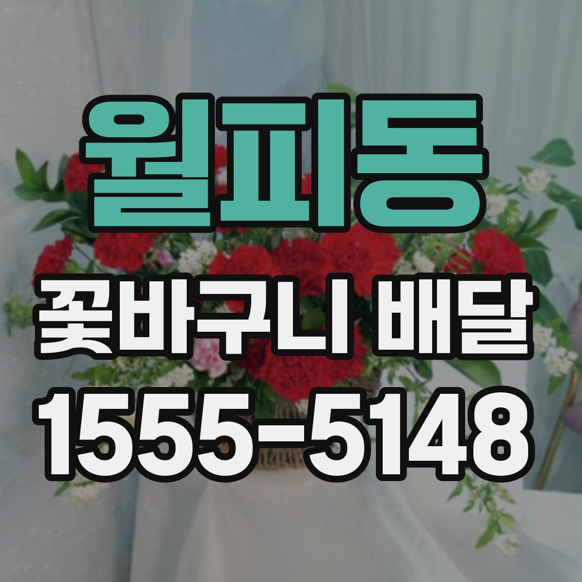 월피동 꽃바구니 배달