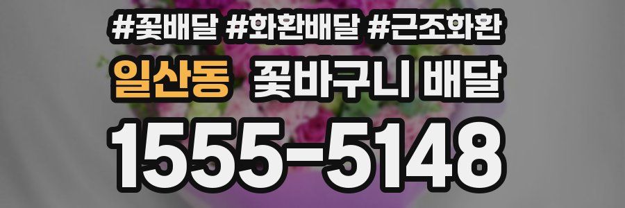 일산동 꽃바구니 배달