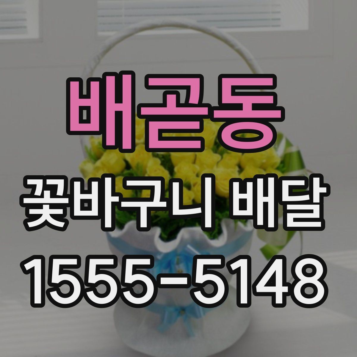 배곧동 꽃바구니 배달 품격 있게 보이는 구성의 특징