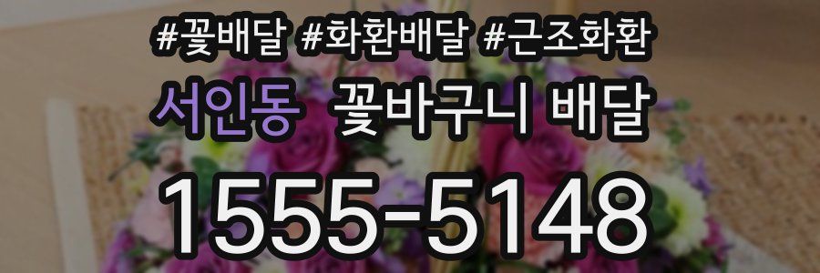 서인동 꽃바구니 배달