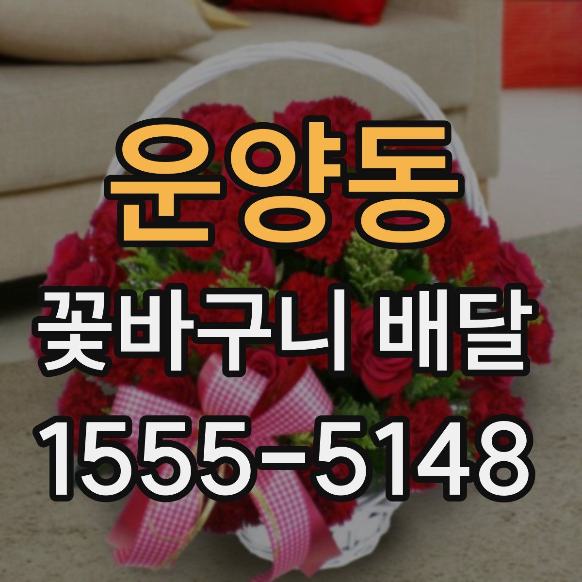 운양동 꽃바구니 배달