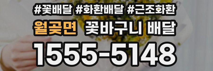 월곶면 꽃바구니 배달