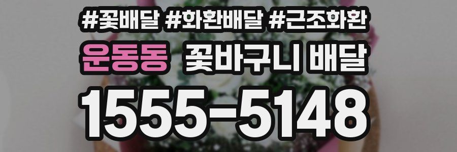 운동동 꽃바구니 배달