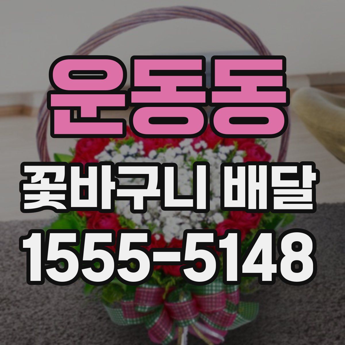 운동동 꽃바구니 배달