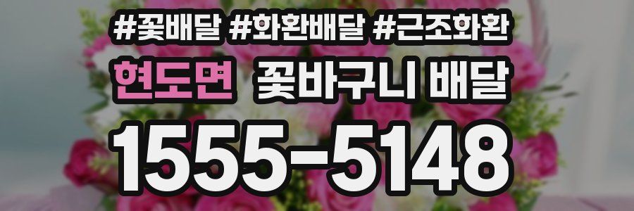 현도면 꽃바구니 배달