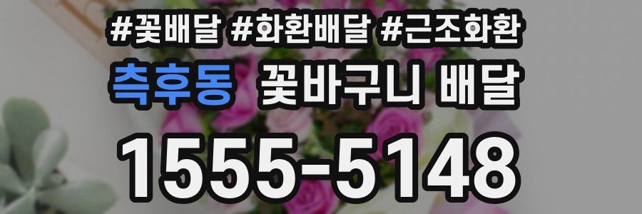 측후동 꽃바구니 배달