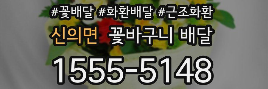 신의면 꽃바구니 배달