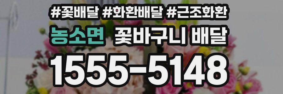 농소면 꽃바구니 배달