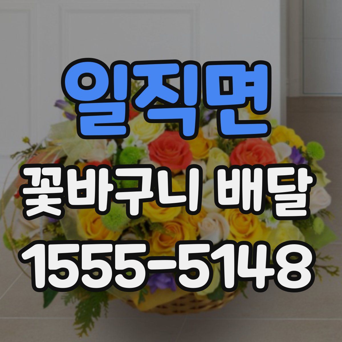일직면 꽃바구니 배달