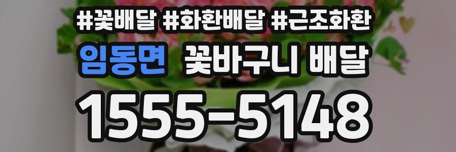 임동면 꽃바구니 배달