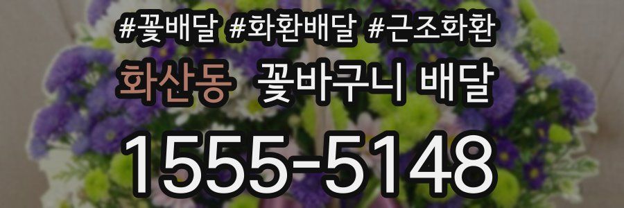 화산동 꽃바구니 배달