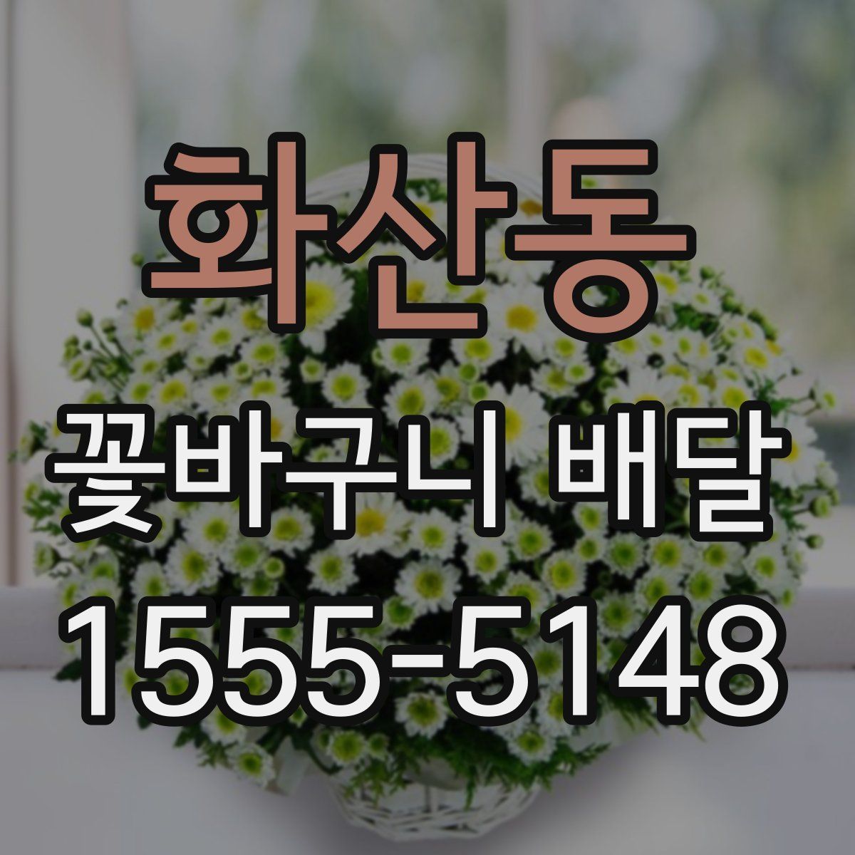 화산동 꽃바구니 배달