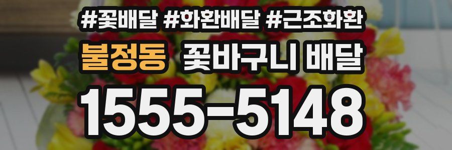 불정동 꽃바구니 배달