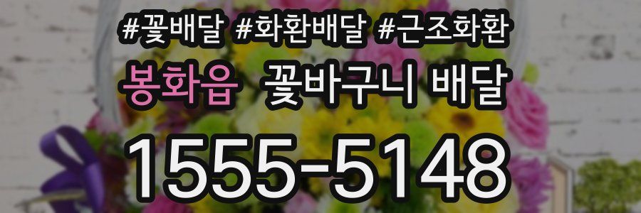봉화읍 꽃바구니 배달