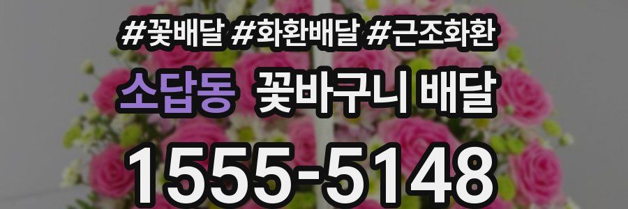 소답동 꽃바구니 배달