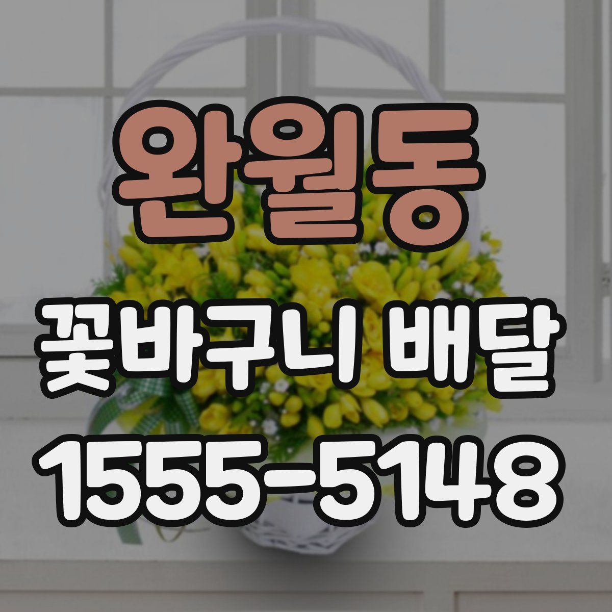 완월동 꽃바구니 배달