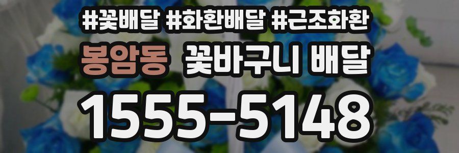봉암동 꽃바구니 배달