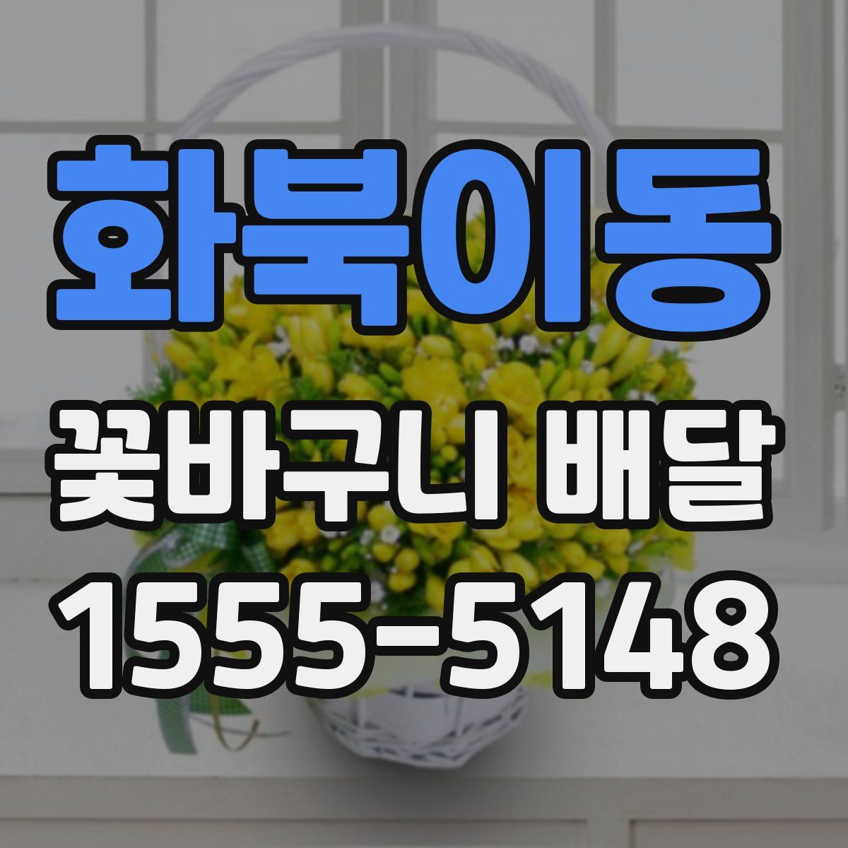 화북이동 꽃바구니 배달