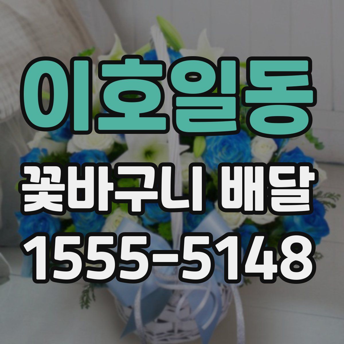 이호일동 꽃바구니 배달