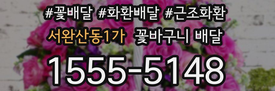 서완산동1가 꽃바구니 배달