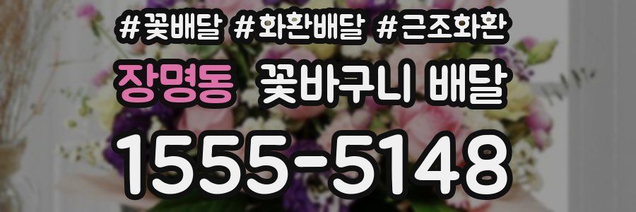 장명동 꽃바구니 배달