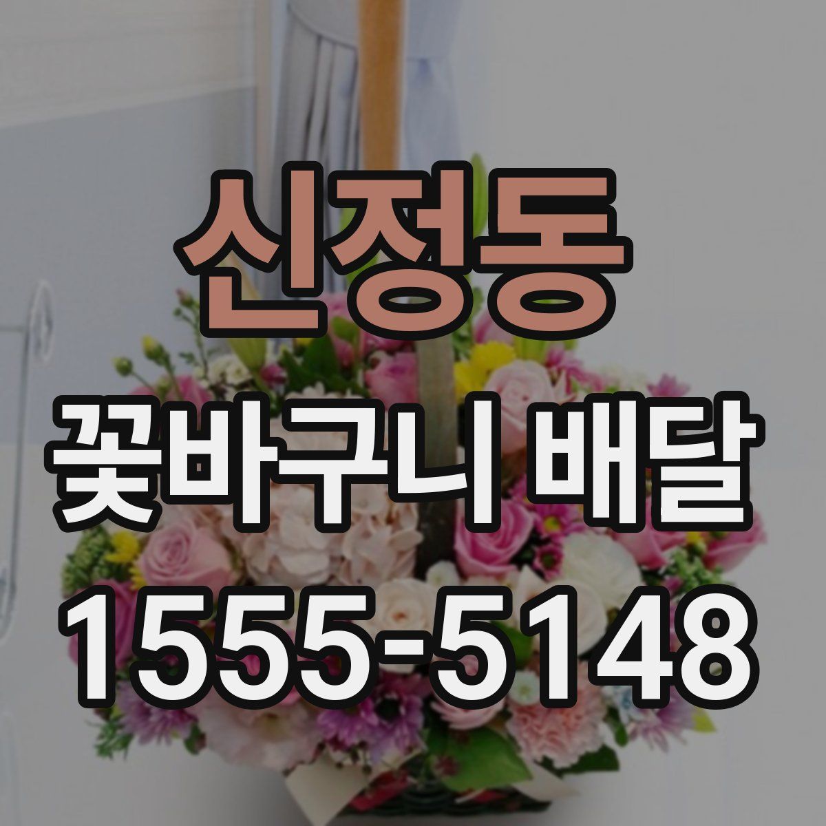 신정동 꽃바구니 배달