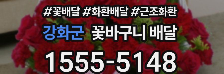 강화군 꽃바구니 배달
