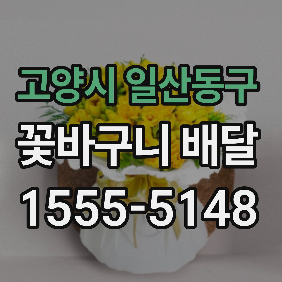 고양시 일산동구 꽃바구니 배달