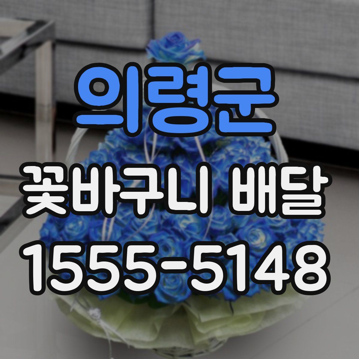 의령군 꽃바구니 배달