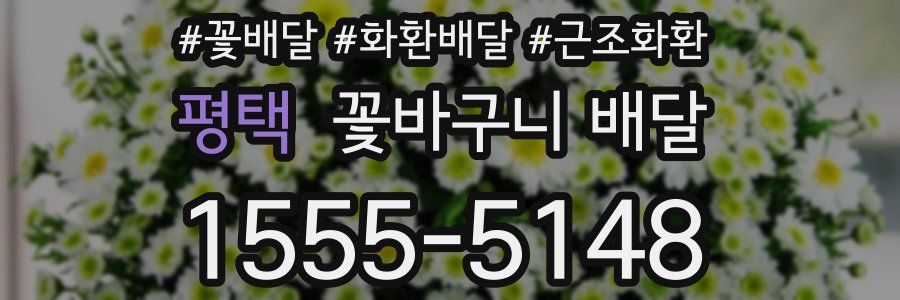 평택 꽃바구니 배달