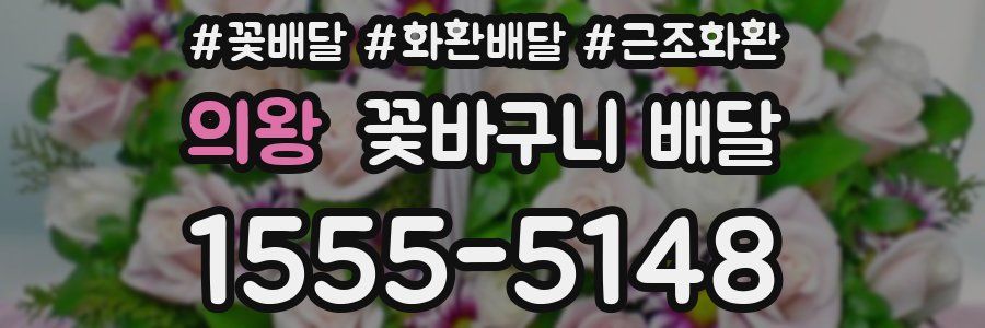 의왕 꽃바구니 배달