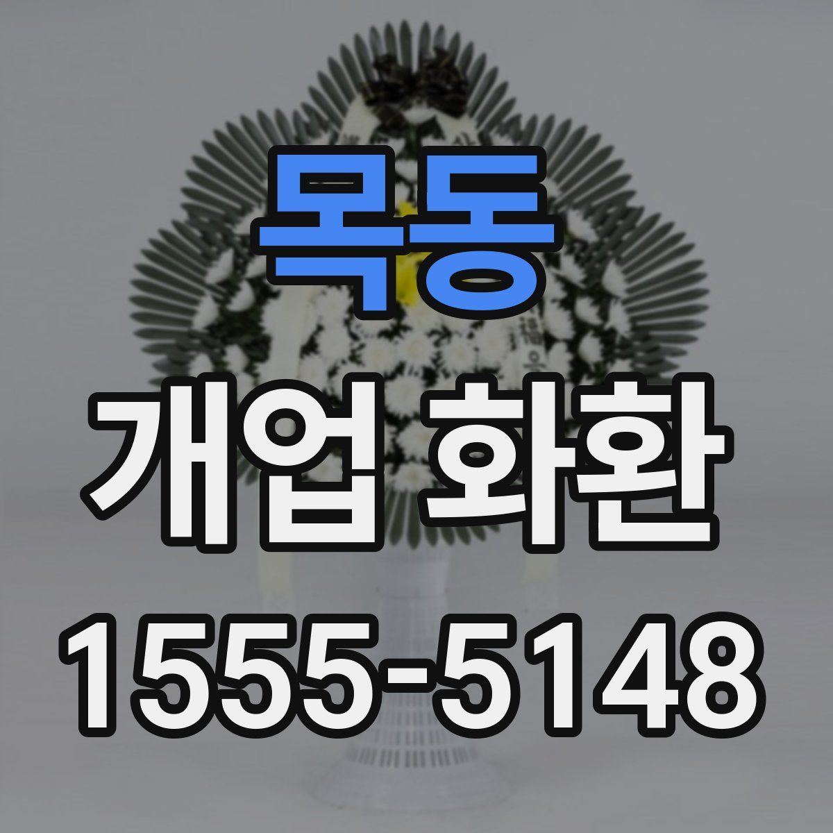 목동 개업 화환