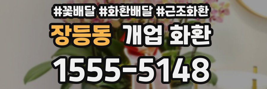 장등동 개업 화환