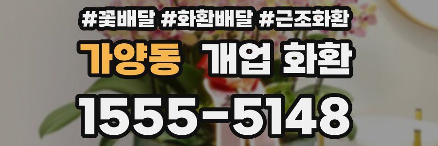 가양동 개업 화환