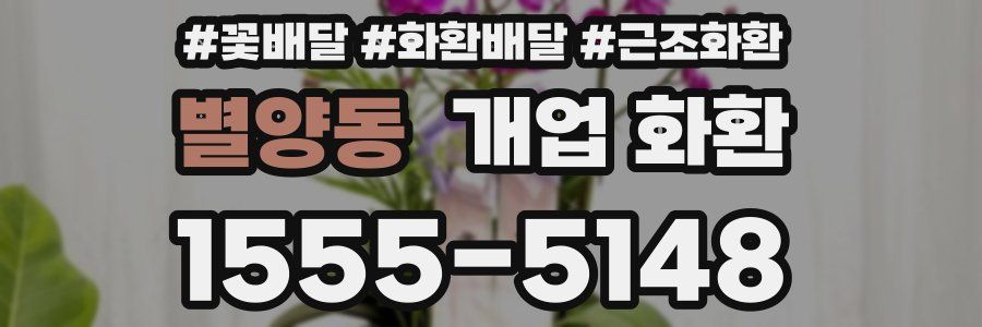 별양동 개업 화환