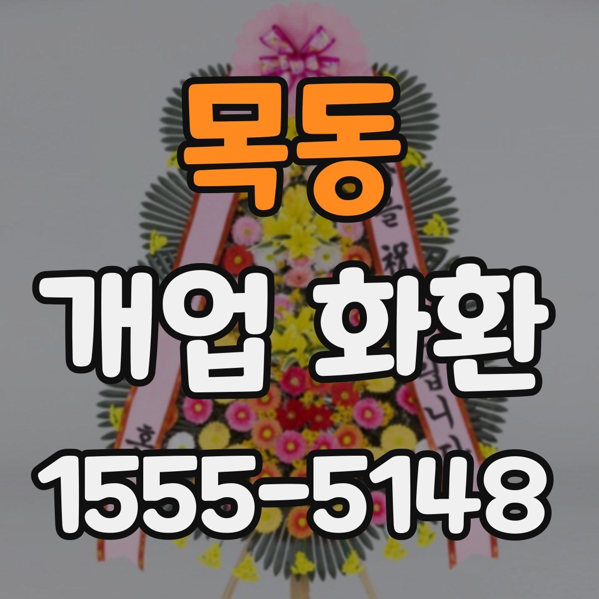 목동 개업 화환