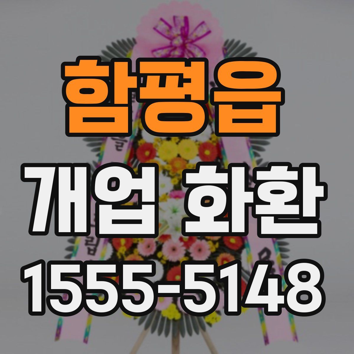 함평읍 개업 화환