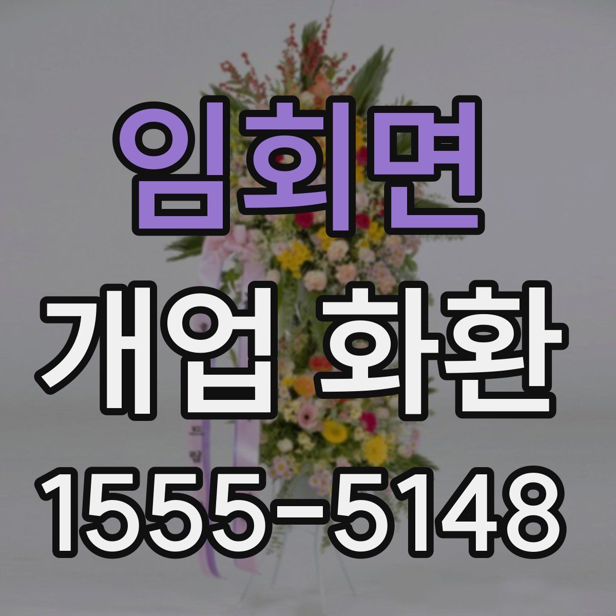 임회면 개업 화환